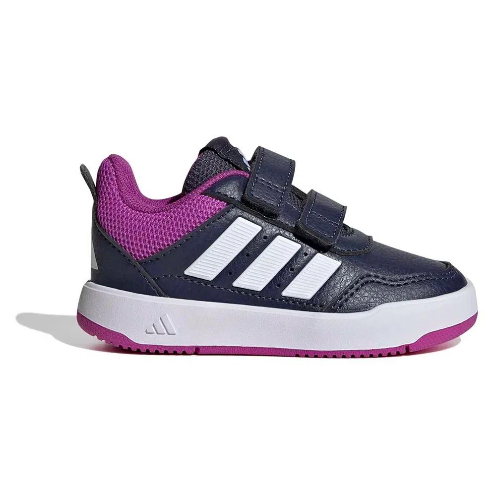 Детские кроссовки для девочек с липучками Tensaur Sport 3.0 Adidas, Blue — фото 2