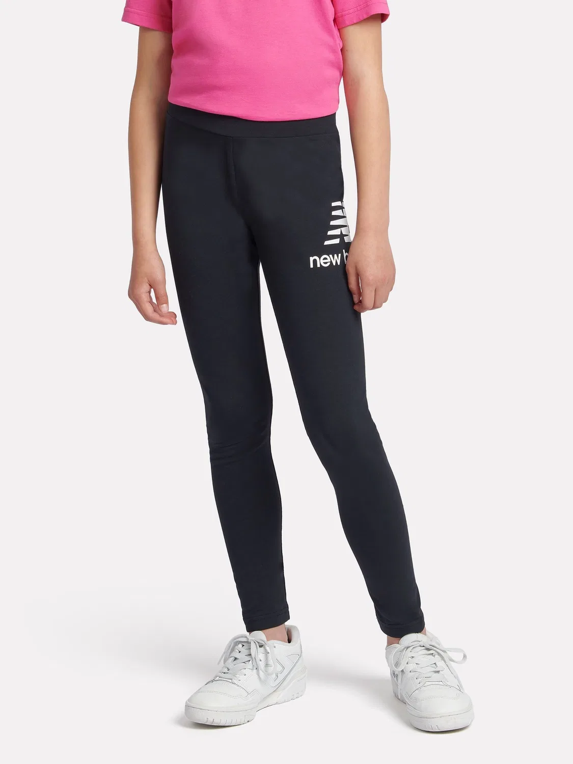 Леггинсы с логотипом New Balance Black — фото 3