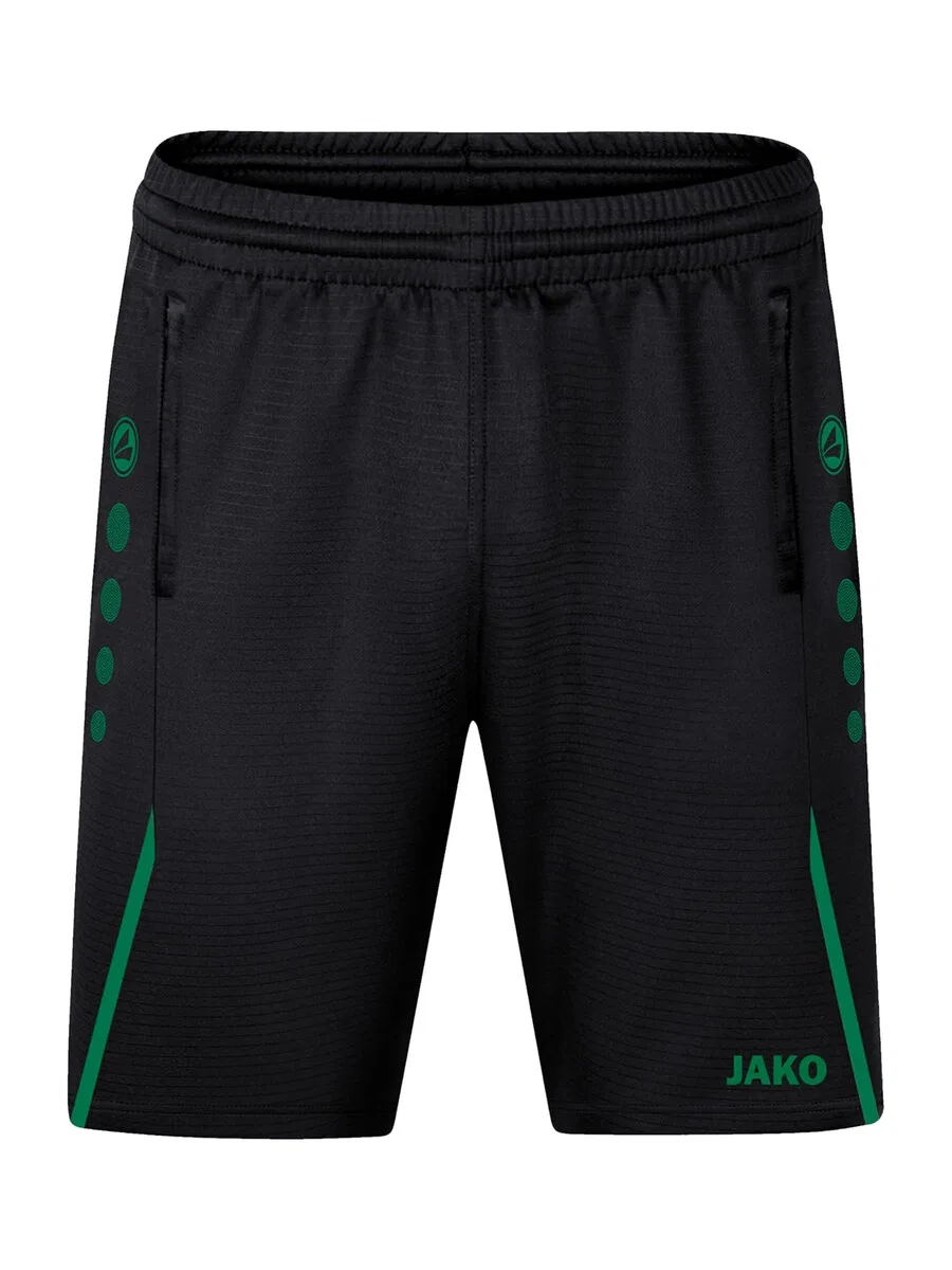 Спортивные брюки JAKO Regular Workout Pants 'Challenge' черного цвета