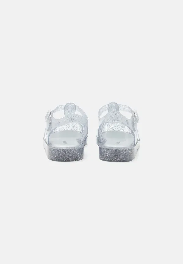 Сандалии матовые Mini Melissa, серебристый — фото 3