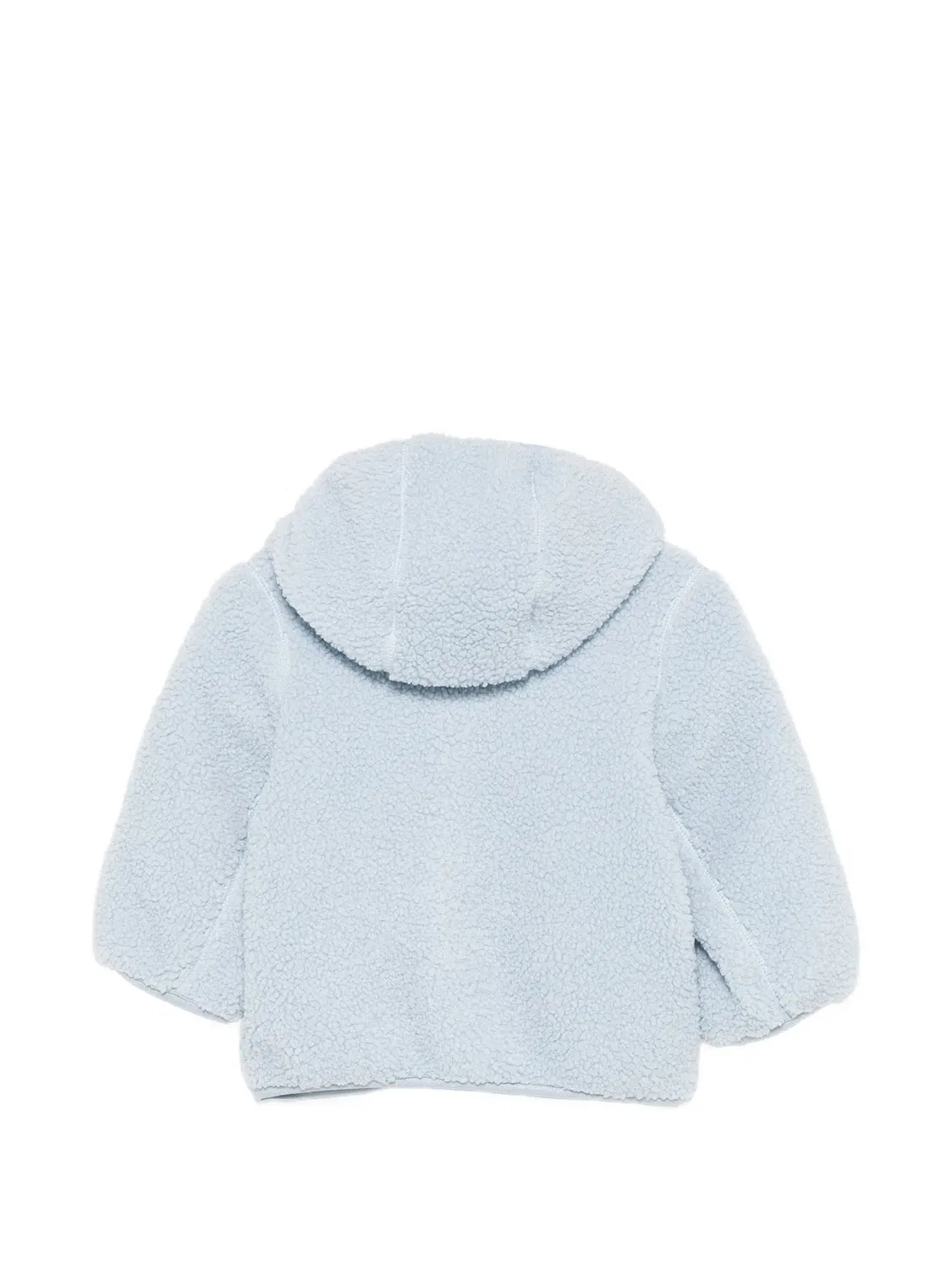 Флисовая толстовка с капюшоном K Way Kids, синий — фото 2