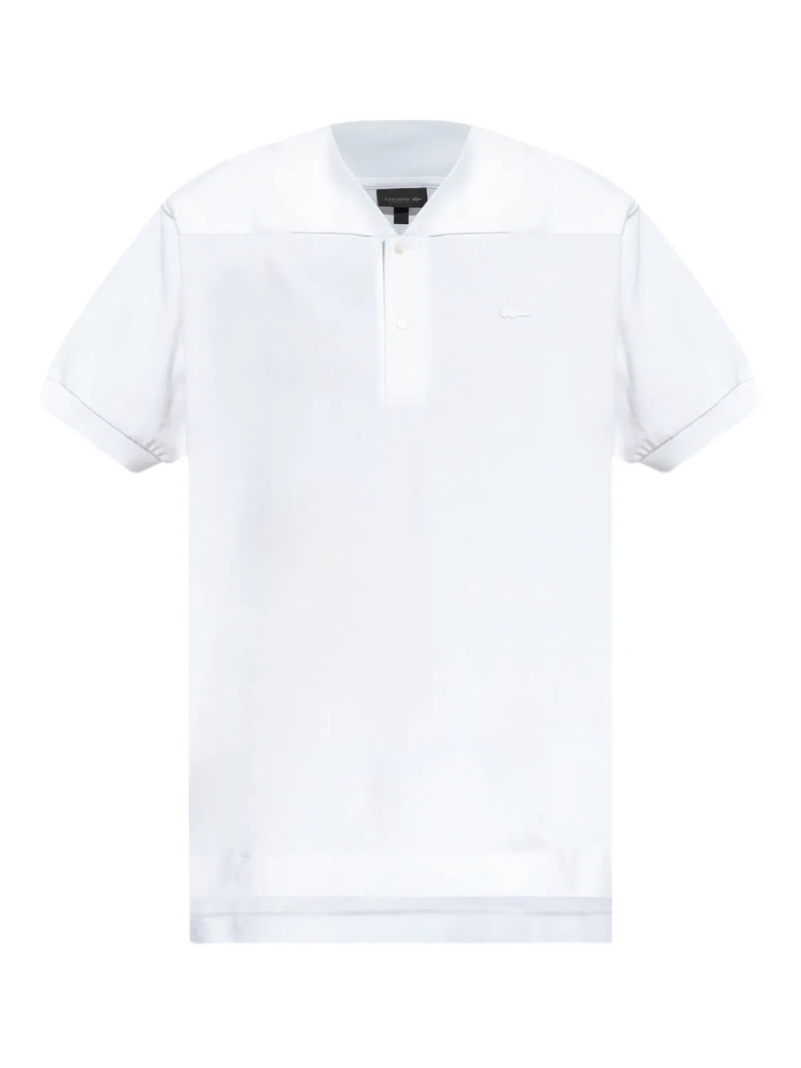 Хлопковая футболка Lacoste, белый