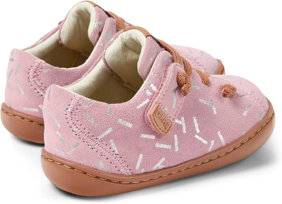 Детские кроссовки для девочек Peu Cami 80212Basket Camper, Pink — фото 2