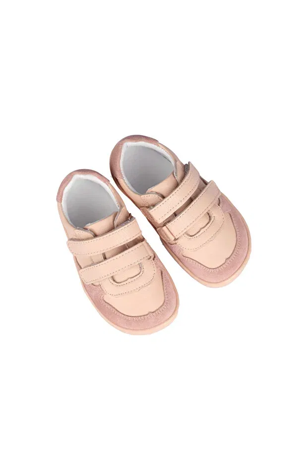 Детские туфли для девочек из натуральной кожи Clown barefoot Hello Little Tiny, Pink
