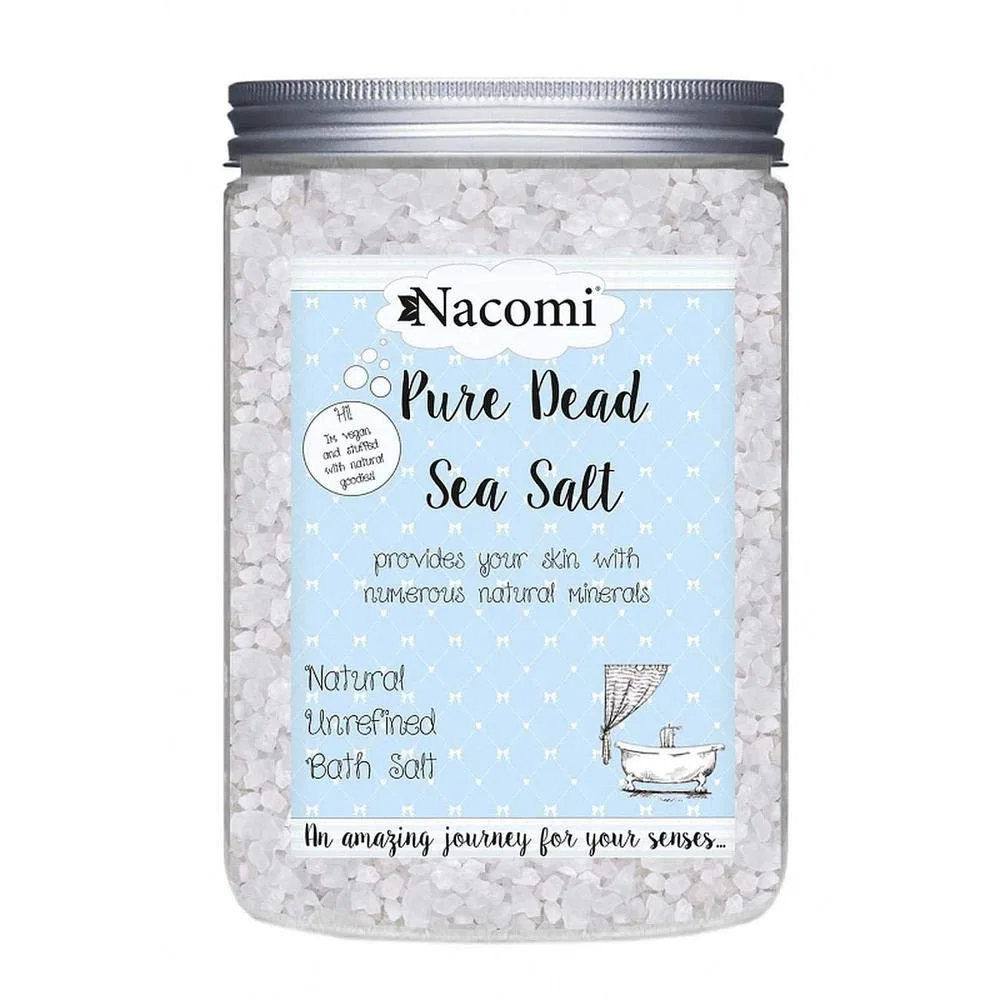 Соль для ванн Nacomi Natural Dead Sea Bath Salt Pure 1400g