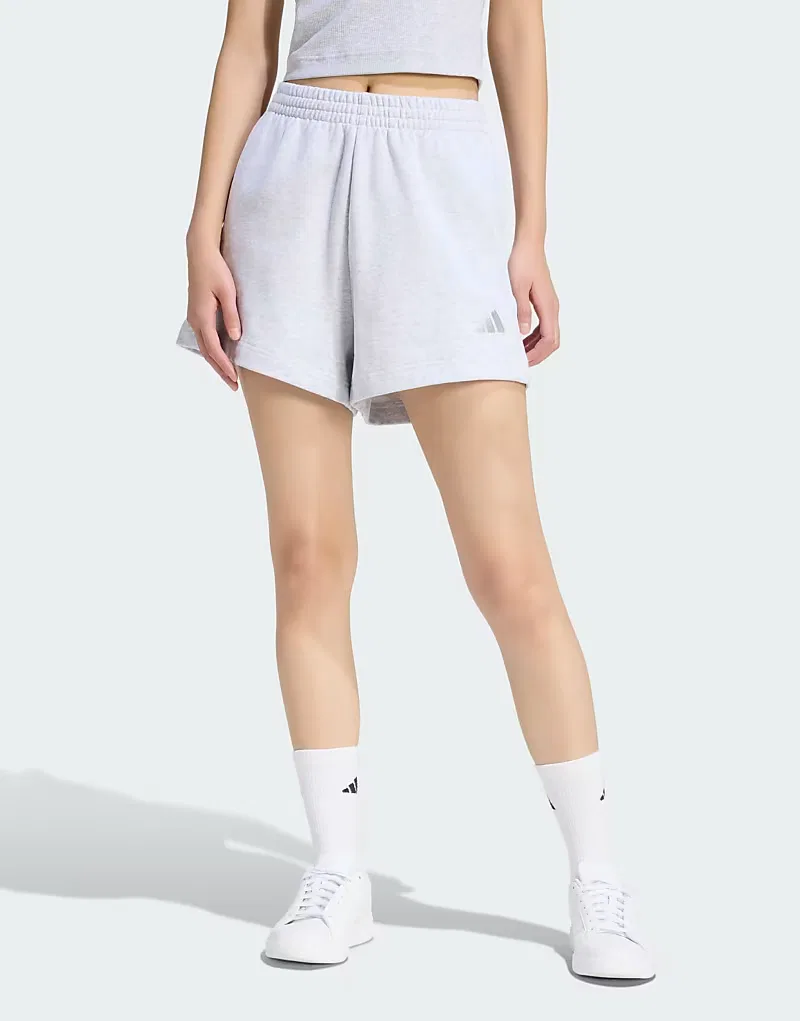 Шорты Small Logo Kit Adidas Performance, Light Grey Heather