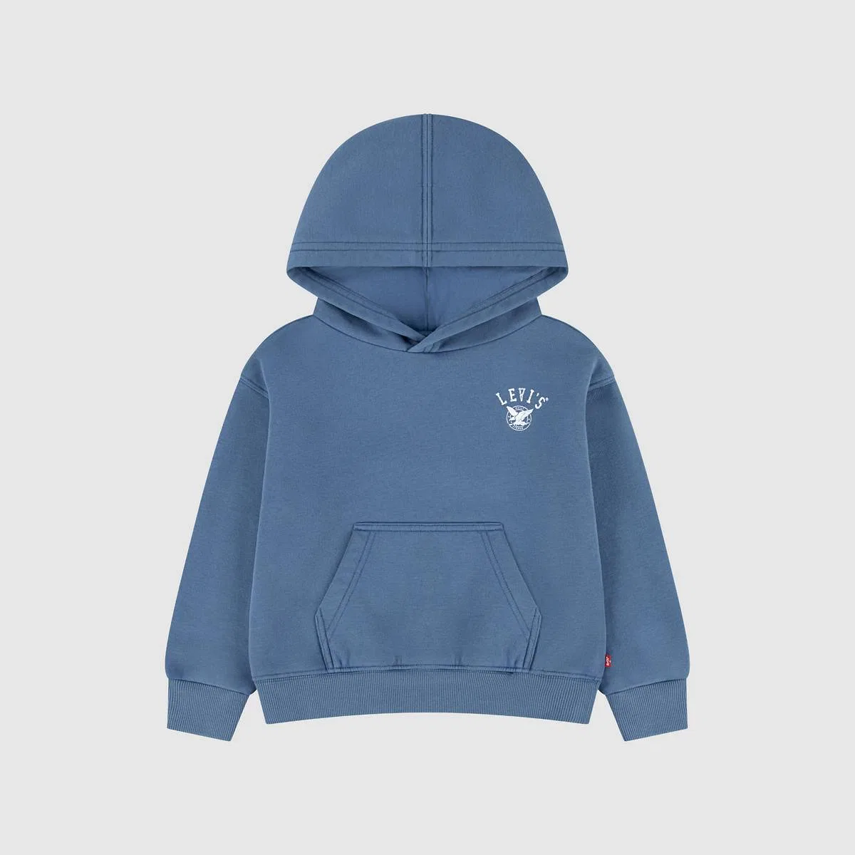 Оригинальная винтажная толстовка с капюшоном для мальчиков 2-4 лет Levi's, Moonlight Blue - Blue