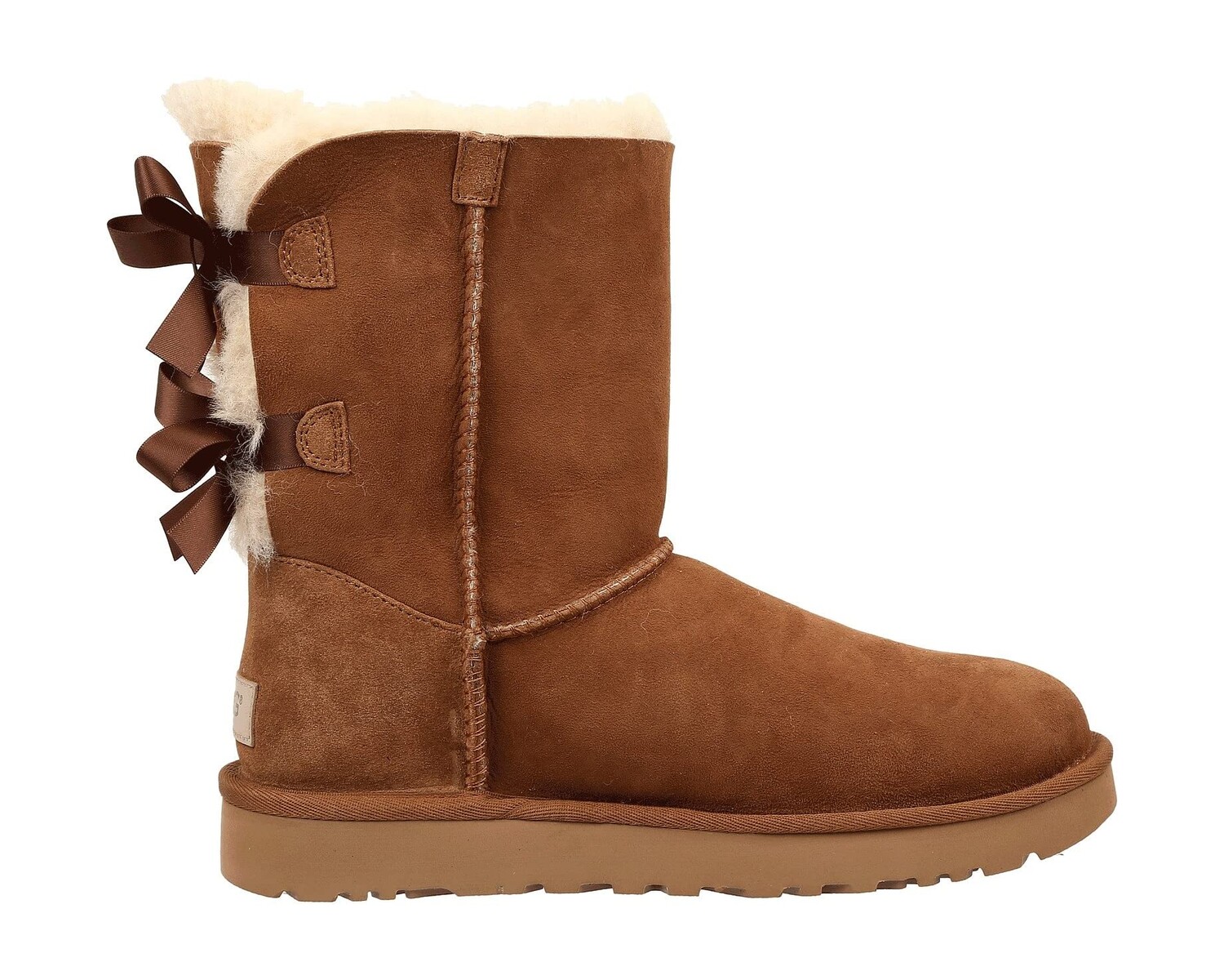 

Угги Bailey Bow II UGG, каштановый