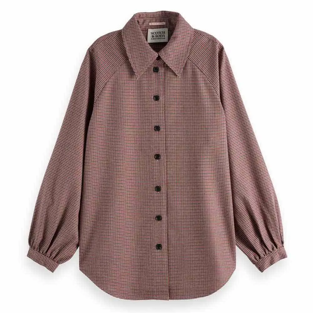 

Рубашка с длинным рукавом Scotch & Soda Heritage, коричневый