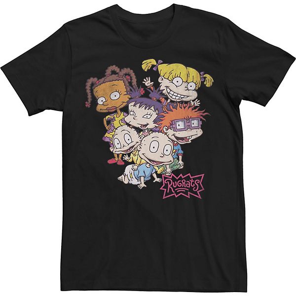 

Футболка Rugrats Big & Tall с групповым принтом Licensed Character