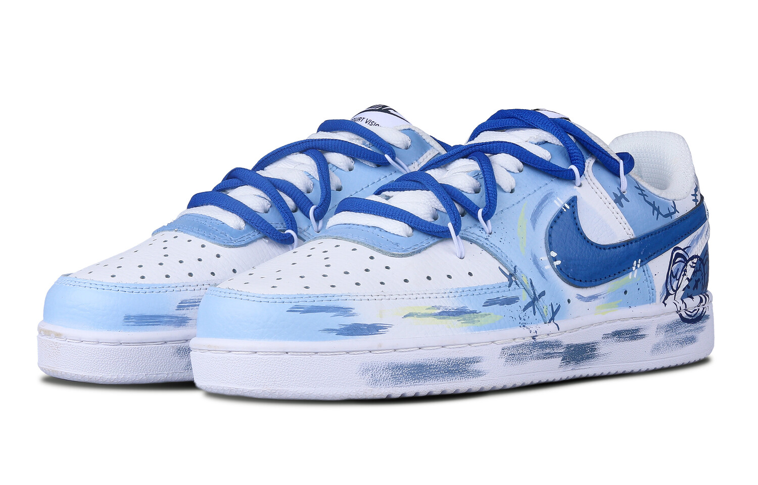 

Кроссовки для скейтбординга Nike Court Vision 1 унисекс, Royal