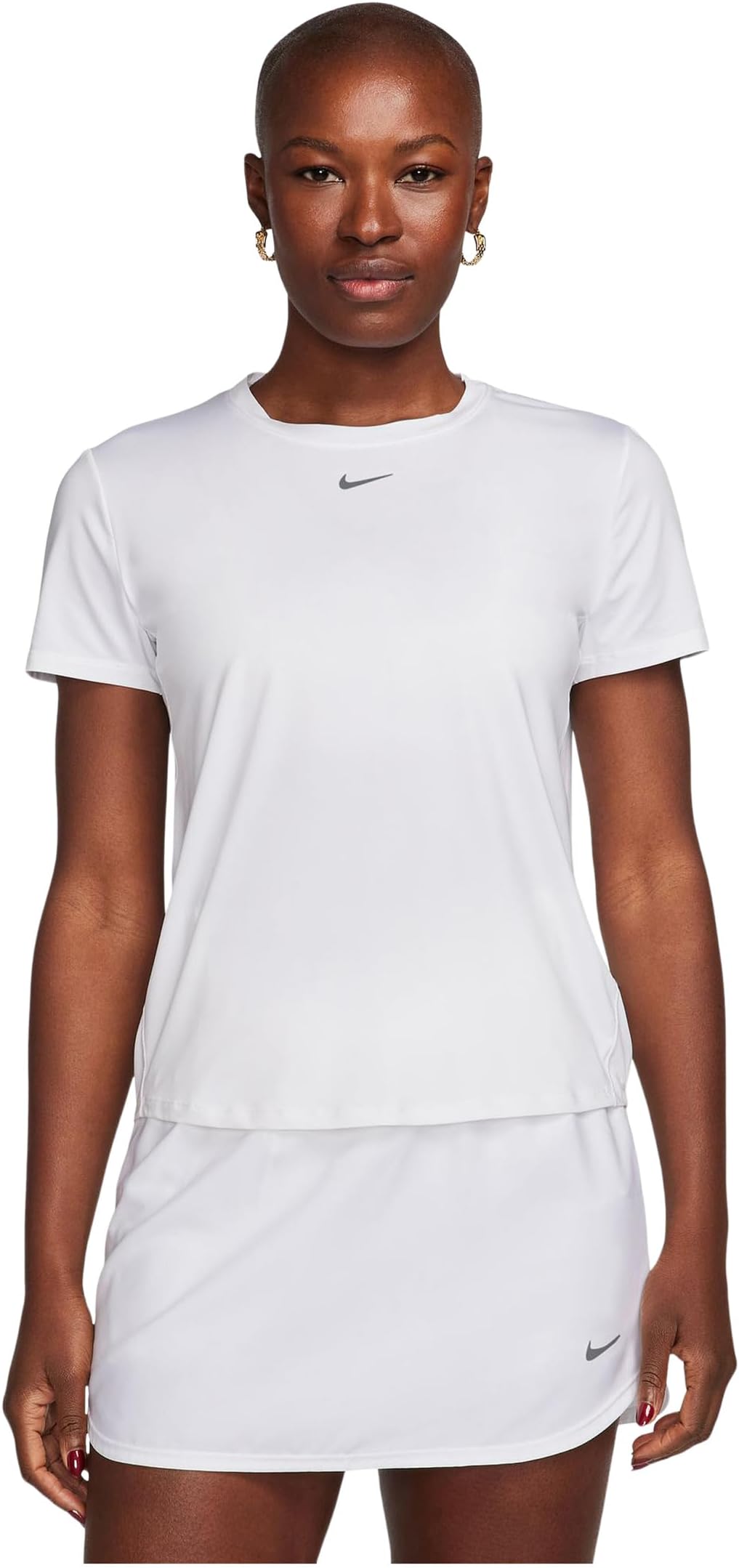 

Топ Nike One Classic Dri-fit Short-sleeve Top, белый