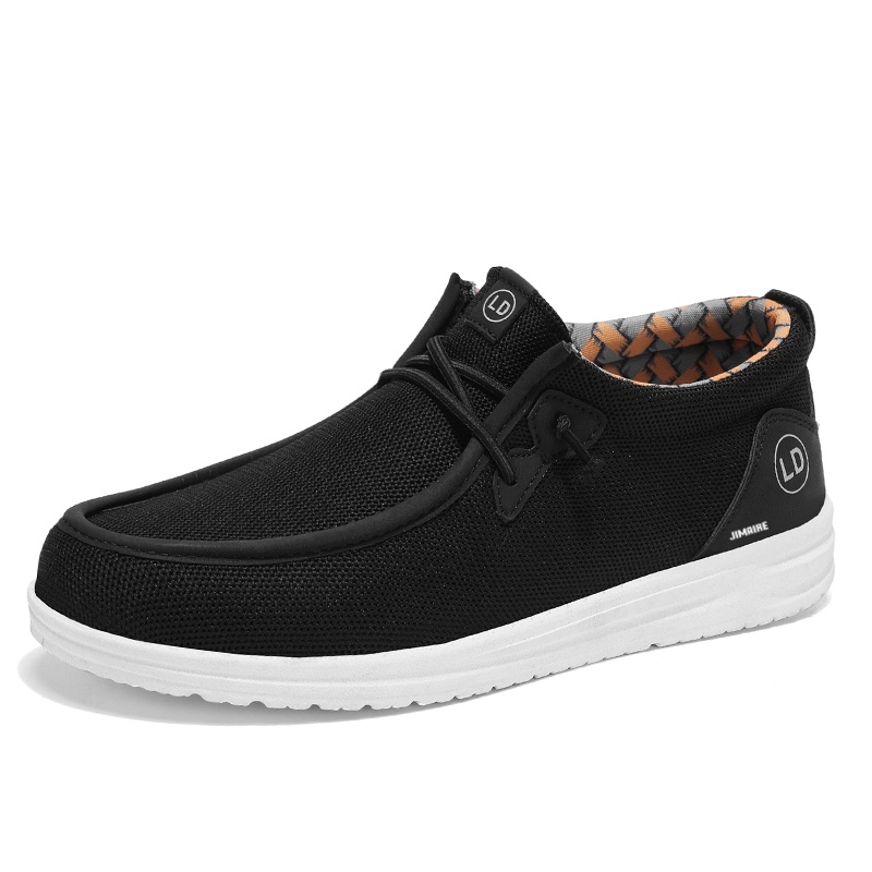 

King Jinmai Мужские повседневные кроссовки Low Top черные, цвет Black