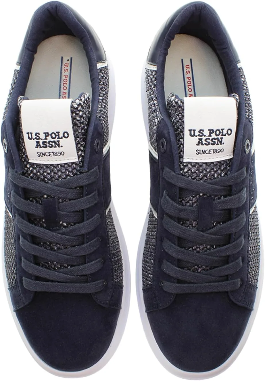 CAIUS001M/5TH1 Мужские текстильные кроссовки U.S. Polo Assn., темно-синий — фото 2