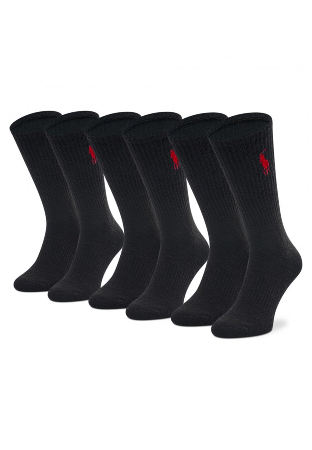 

Носки BIG CREW 3 PACK Polo Ralph Lauren, черный