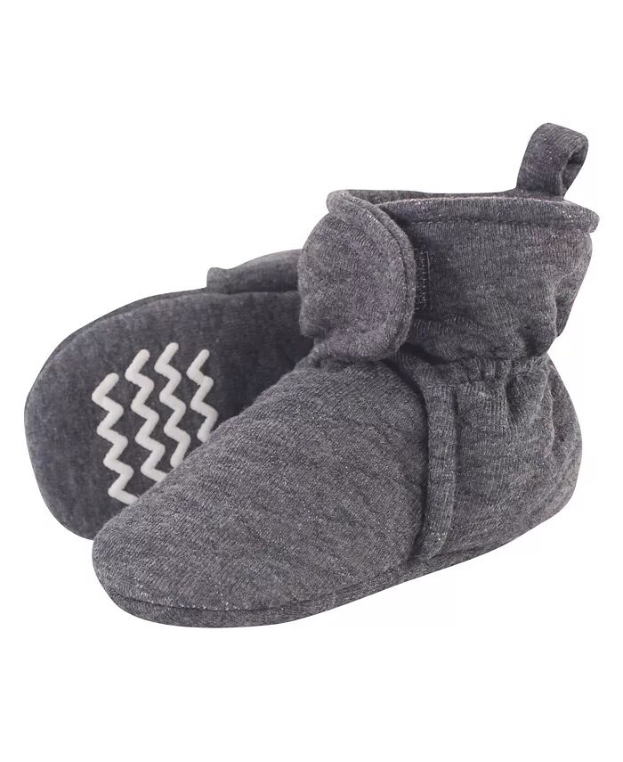 

Стеганые пинетки Hudson для мальчиков Hudson Baby, серый