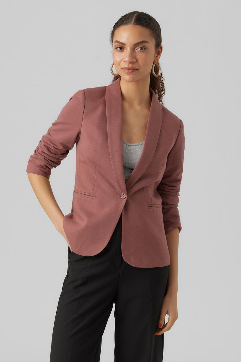 

Приталенный блейзер Vero Moda, розовый