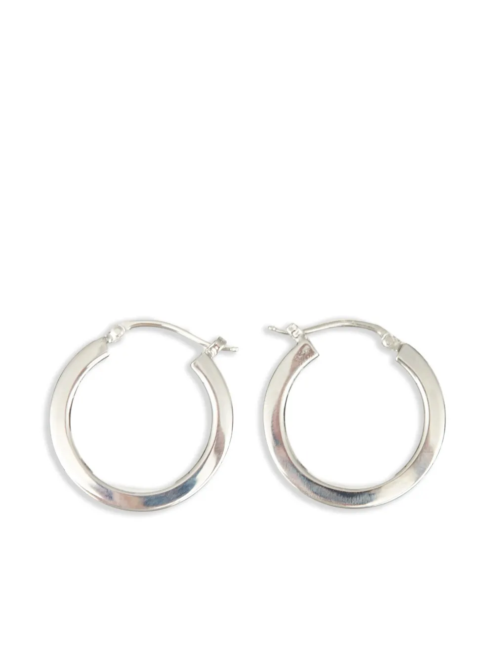 

Серьги-кольца MM6 Maison Margiela, серебряный