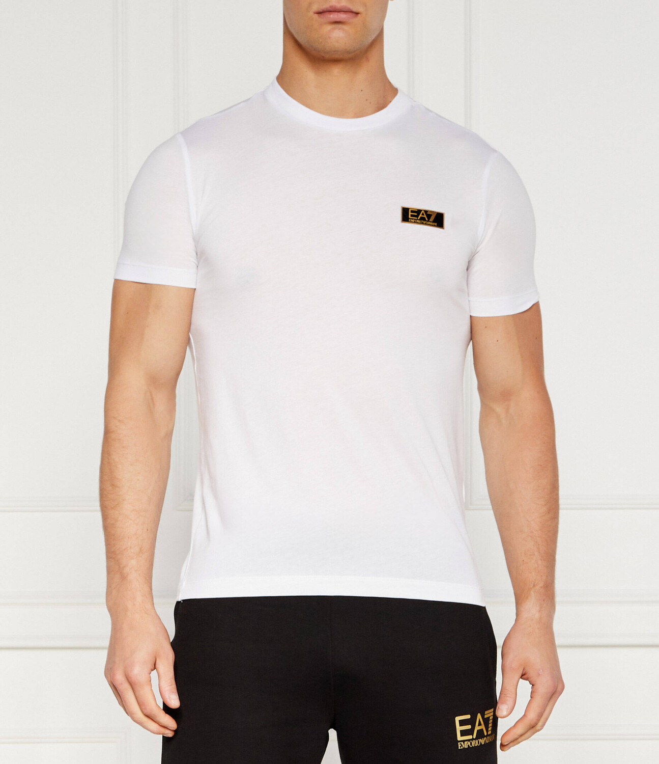 

Футболка EA7 Slim Fit, белый