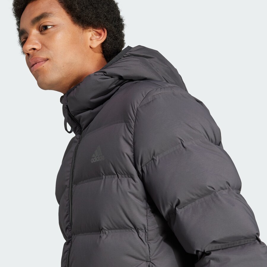 Наружная куртка ADIDAS SPORTSWEAR Helionic, черный — фото 4