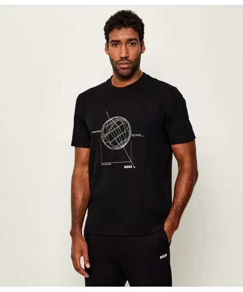 

Футболка ts_league grx Regular fit Boss Green, черный