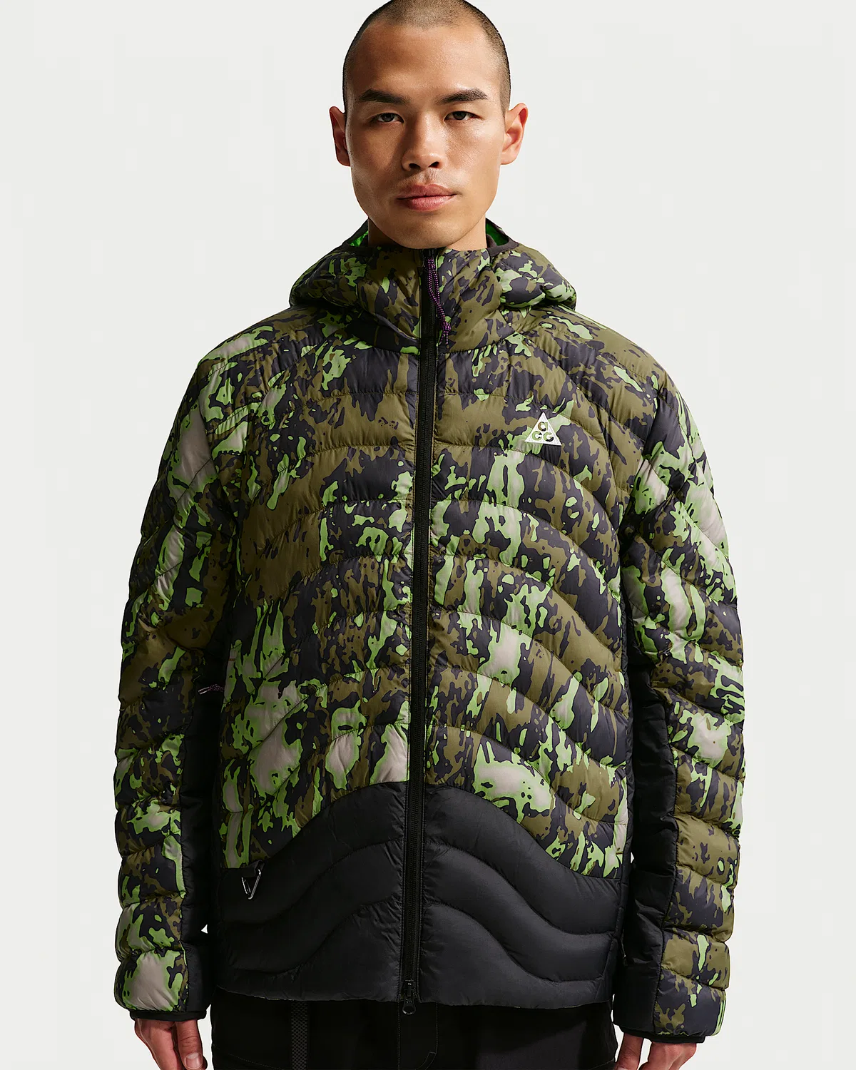 Мужская куртка Nike ACG Therma-FIT ADV "Lava Flow", College Grey/Black/Mean Green/Summit White