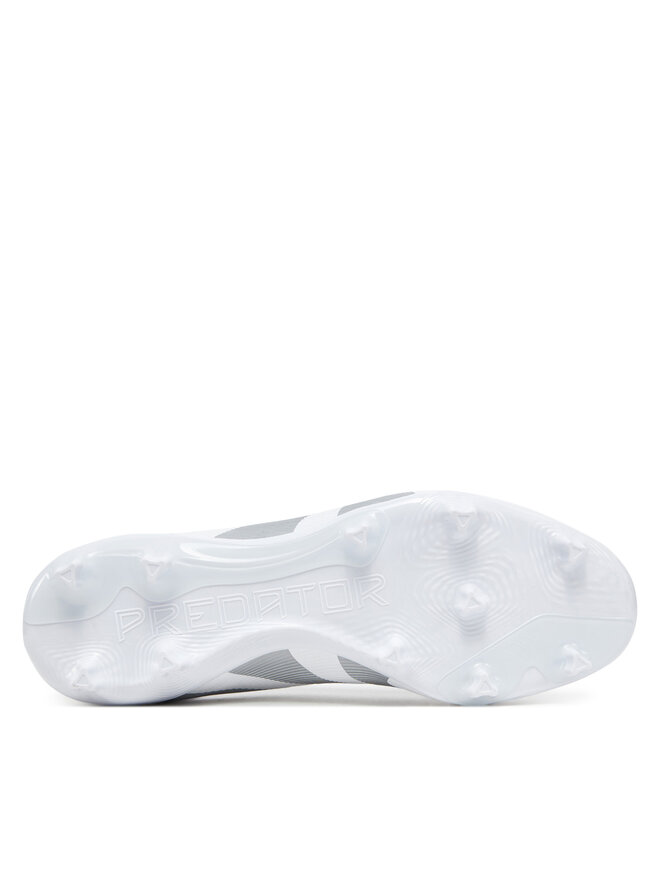 Футбольные бутсы adidas Predator League Laceless Firm/Multi-Ground ID3860, белый — фото 4