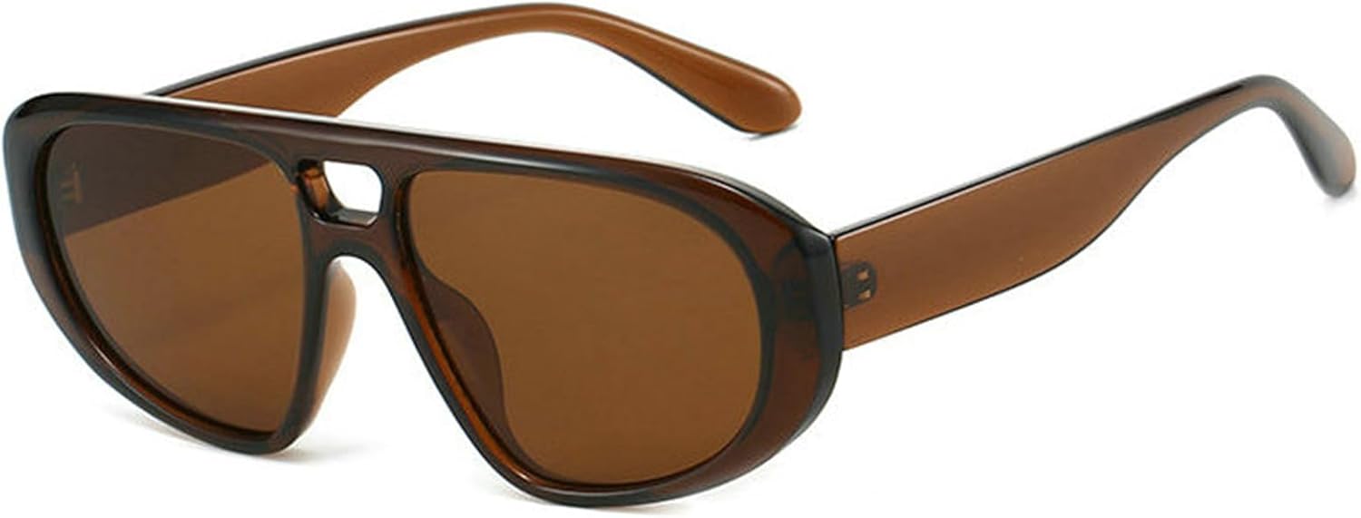 

Willochra Классические большие ретро-солнцезащитные очки-пилот для женщин в стиле 70-х, квадратные, с черными линзами и градиентным переходом цвета, модные мужские солнцезащитные очки, C5