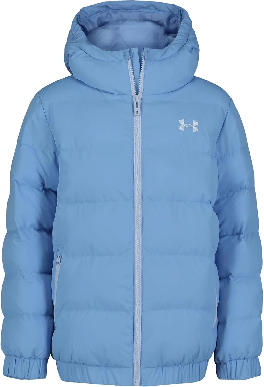 Куртка пуховая с капюшоном, легкая и водоотталкивающая Under Armour, Horizon Blue