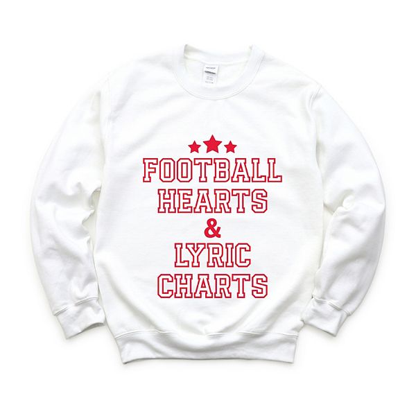 

Футболка женская Football hearts & lyric charts Simply Sage Market, White, Белый, Футболка женская Football hearts & lyric charts Simply Sage Market, White