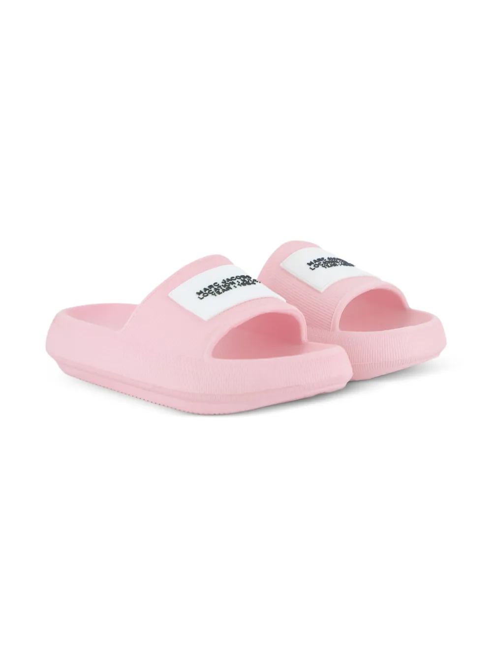 Шлепанцы с логотипом Marc Jacobs Kids, розовый