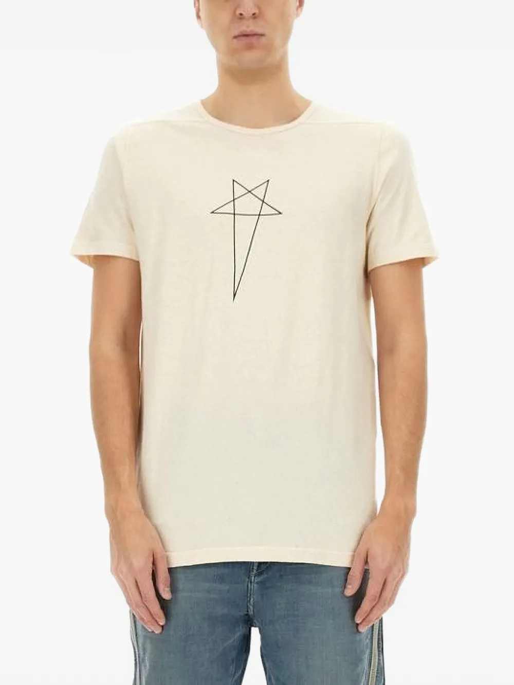 

Футболка Level с принтом Rick Owens DRKSHDW, нейтральный