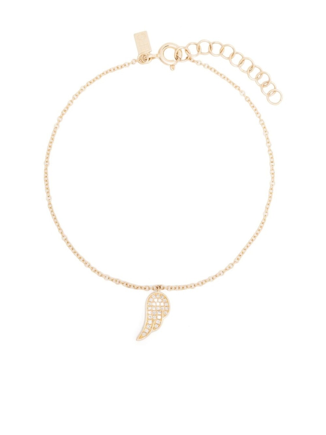 

Браслет Angel Wing из желтого золота с бриллиантами Ef Collection, золотой