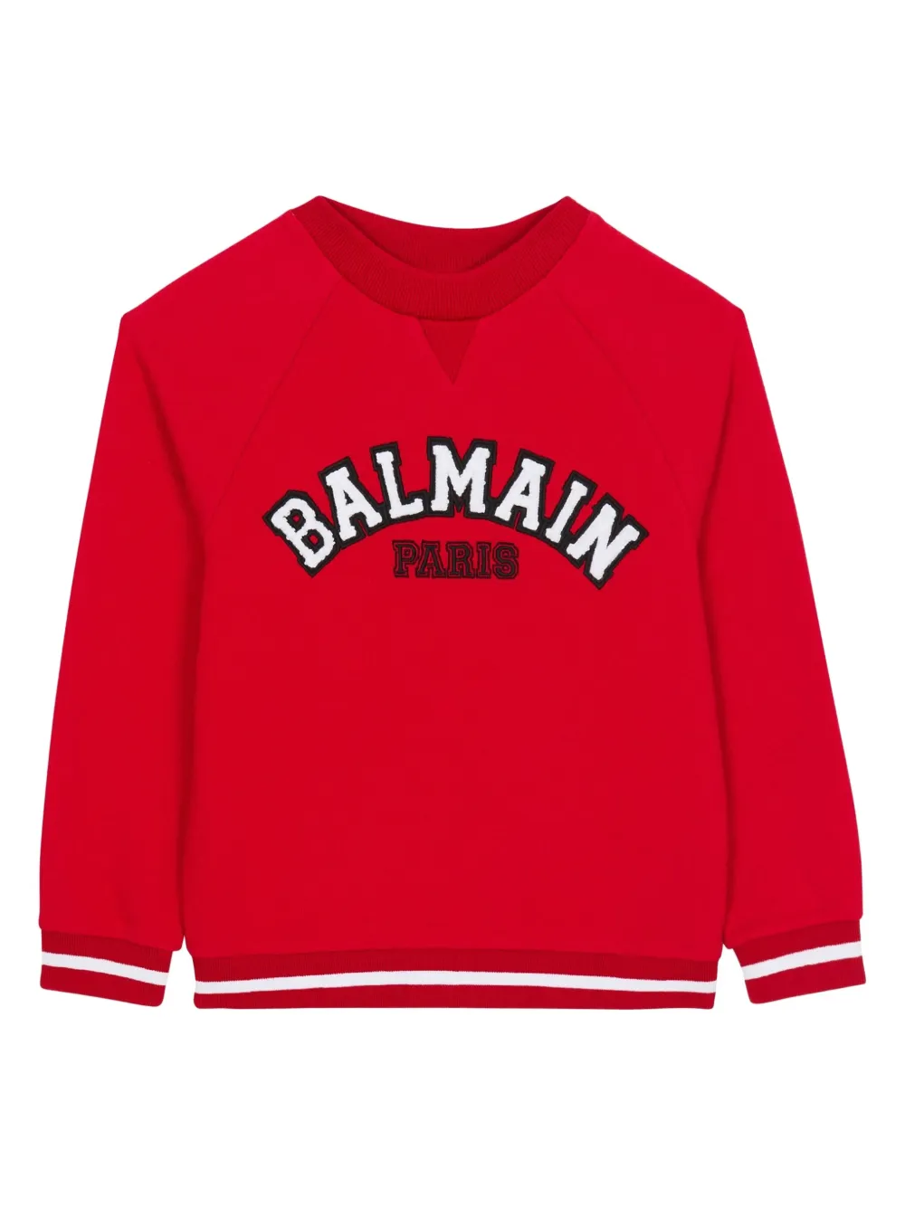 

Толстовка с логотипом Balmain Kids, красный