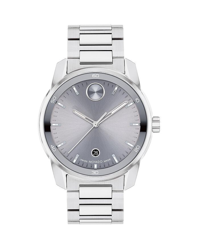 

Часы Movado BOLD Verso, 42 мм, серый
