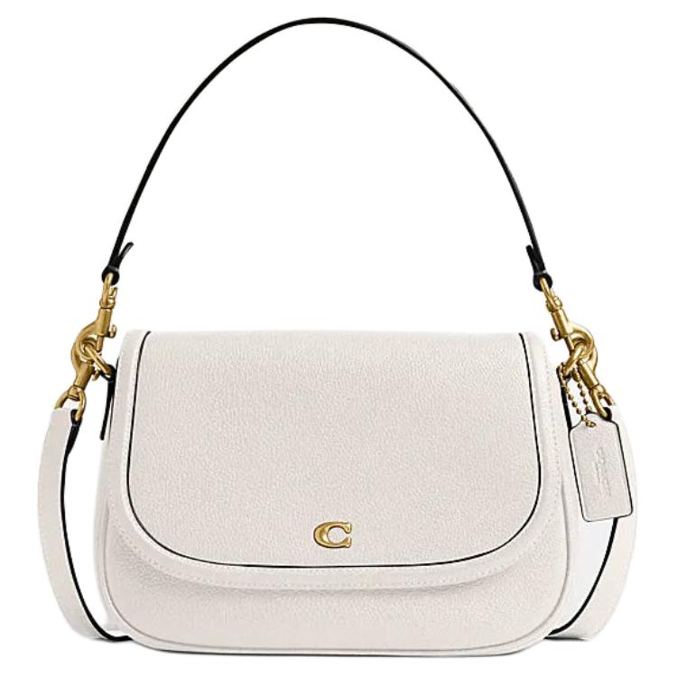 

COACH Портативная женская сумка через плечо из коровьей кожи Legacy B4 с меловым белым