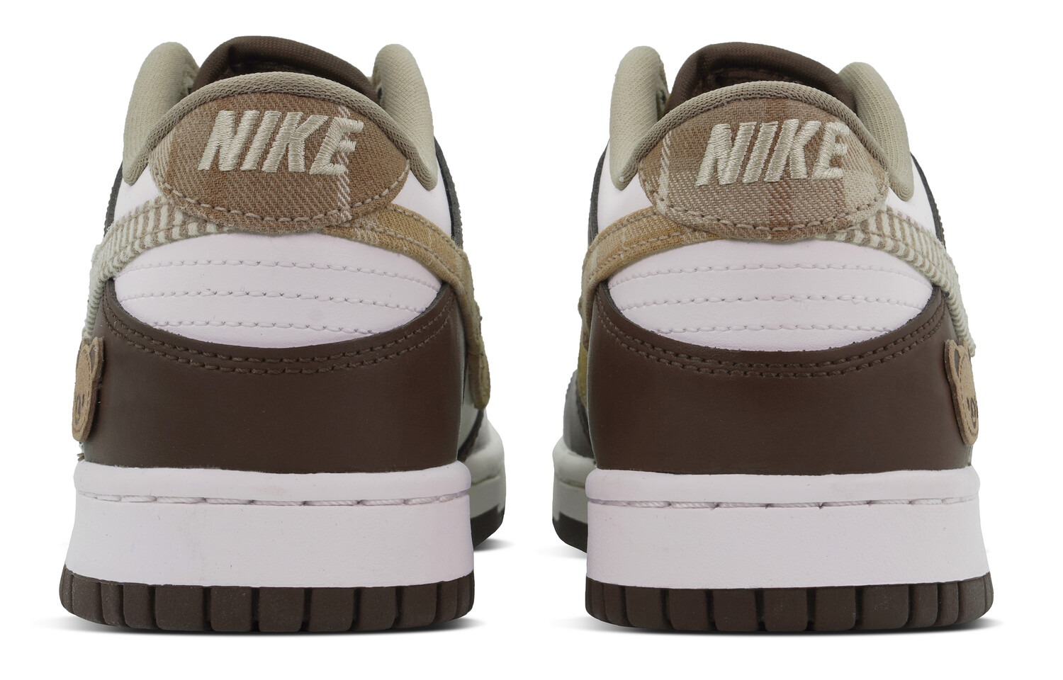 

Кроссовки Nike Dunk Skateboarding Shoes Women's Low-top White/Brown, цвет White rice dumplings