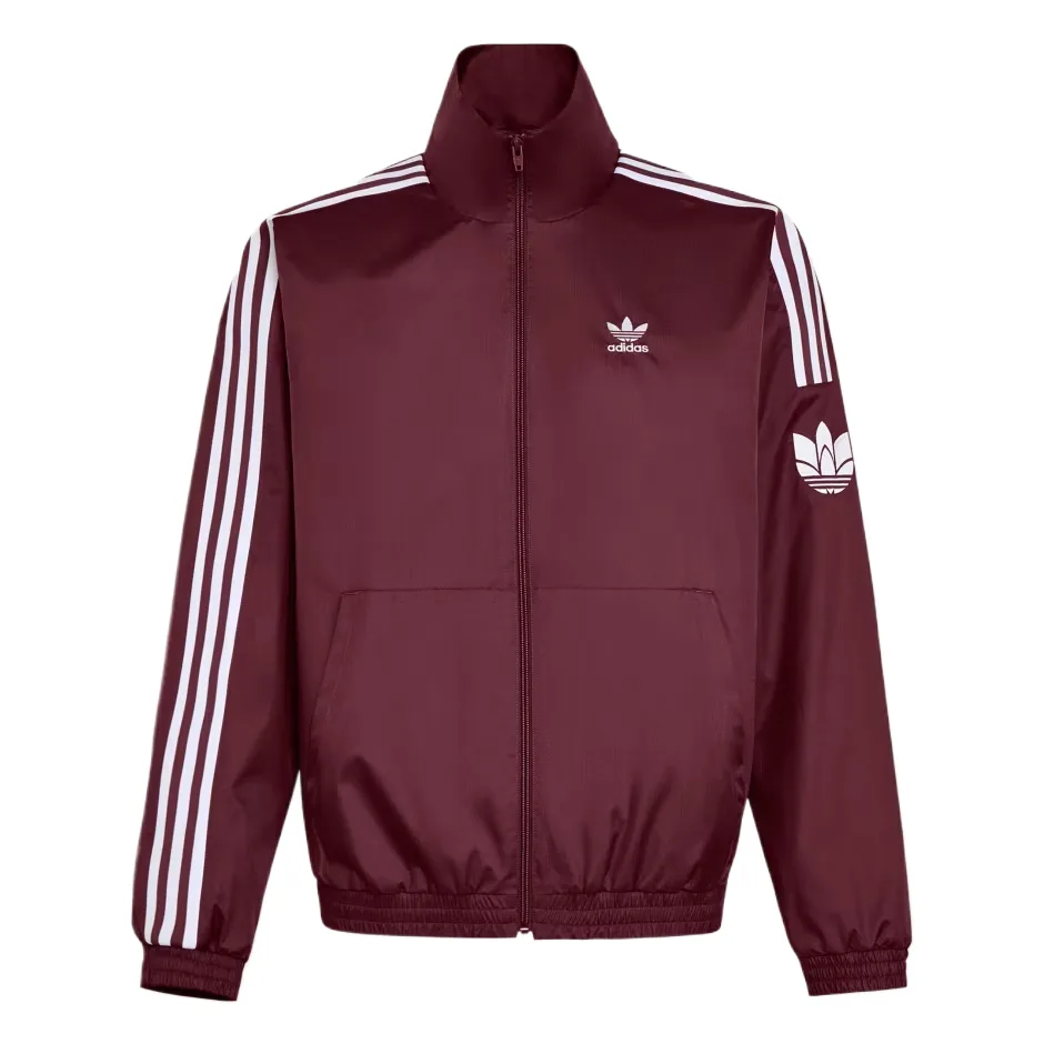Adidas Originals Куртка мужская Dark Shadow Red с отложным воротником