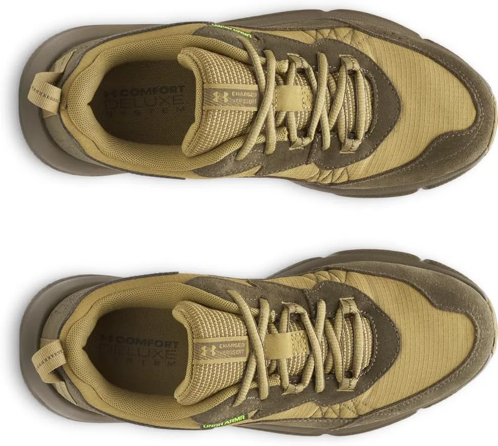 Мужские кроссовки Under Armour Charged Verssert 2, зеленый/желтый — фото 4