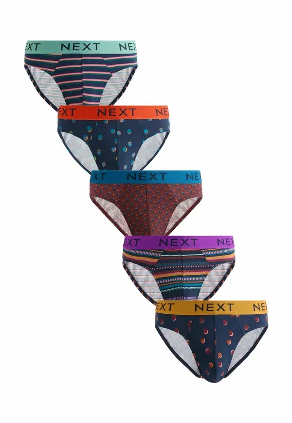 Трусы Next, navy burgundy spot stripe, темно-синий с бордовым в крапинку и полоску