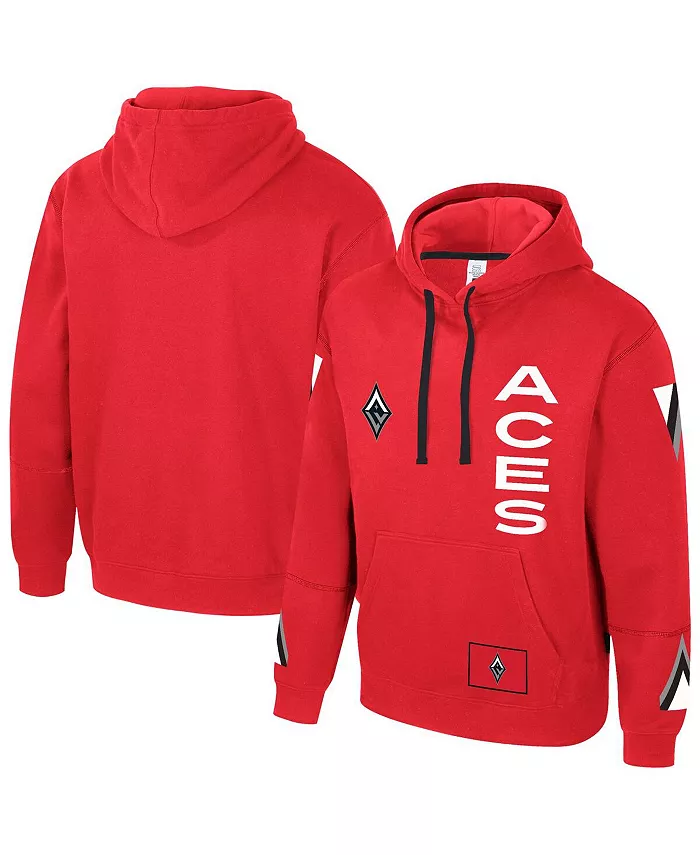 

Мужская и женская толстовка с капюшоном Red Las Vegas Aces City Star Rebel Edition Stadium Essentials