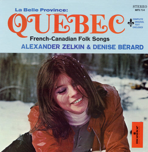 

CD диск Zelkin and Denise Berard, Alexander: Belle Province Quebec: French-Canadian Folk Songs