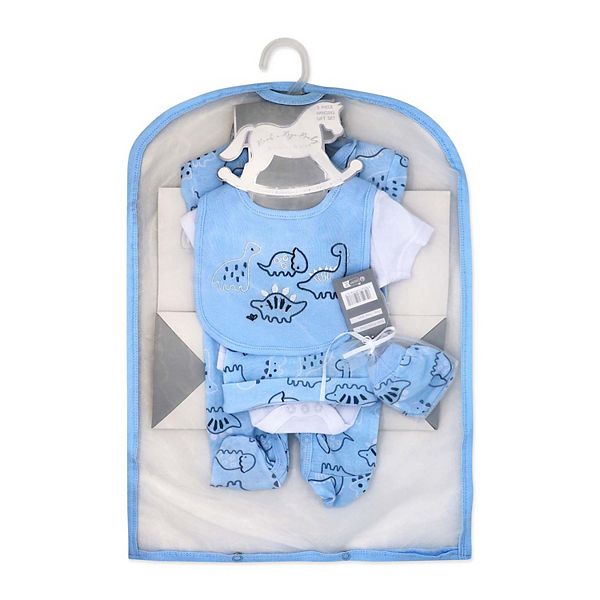Детский набор для мальчика с динозаврами, 5 предметов Rock A Bye Baby Boutique — фото 2