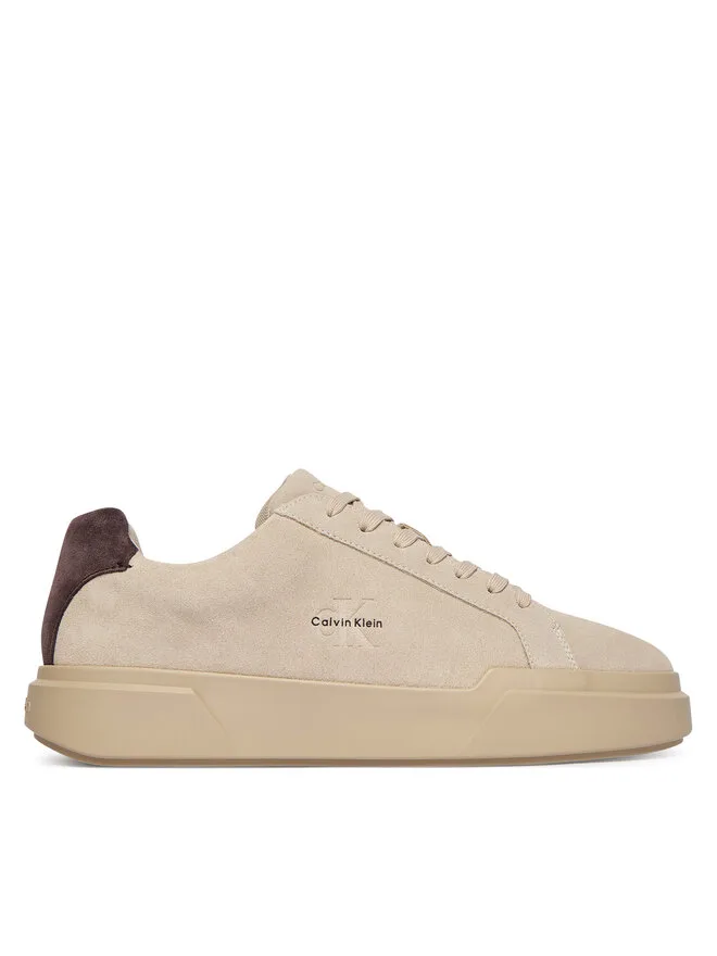 Calvin Klein Кроссовки Chunky Cupsole Laceup Su YM0YM01453 бежевые
