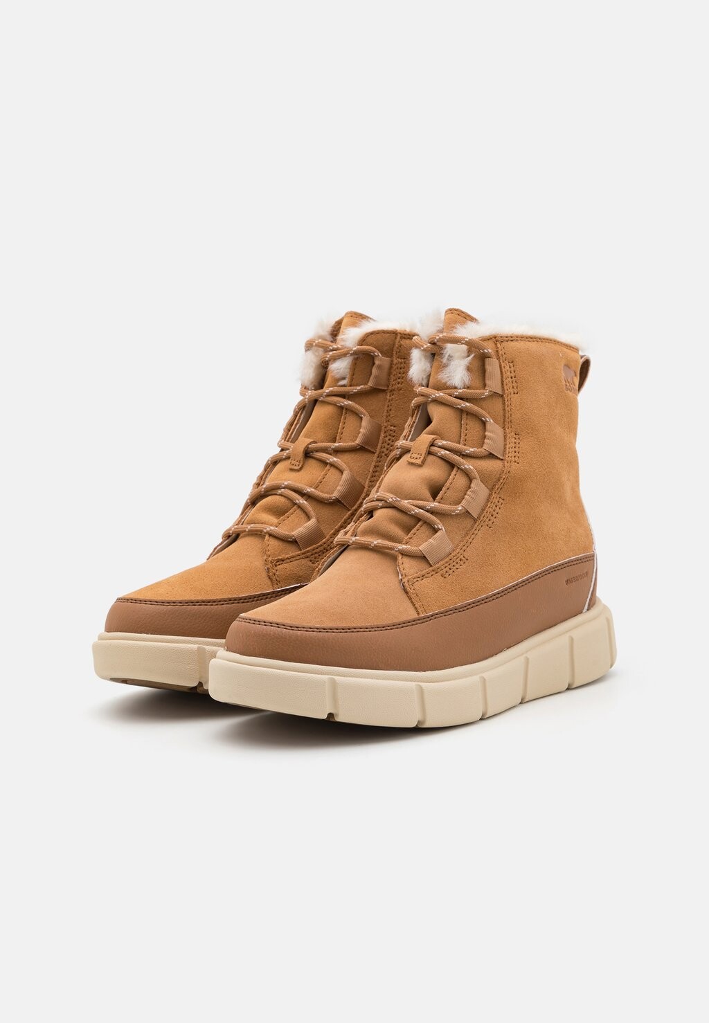 Зимние сапоги YOUTH EXPLORER III LACE WP UNISEX Sorel, коричневый — фото 4