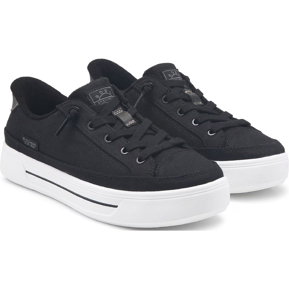 Кроссовки из парусины Slip-Ins Bobs Social Skechers, черный