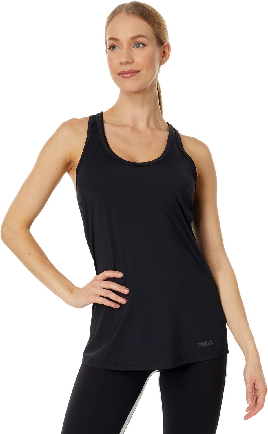 

Топ Fila Makes Moves Tank, черный