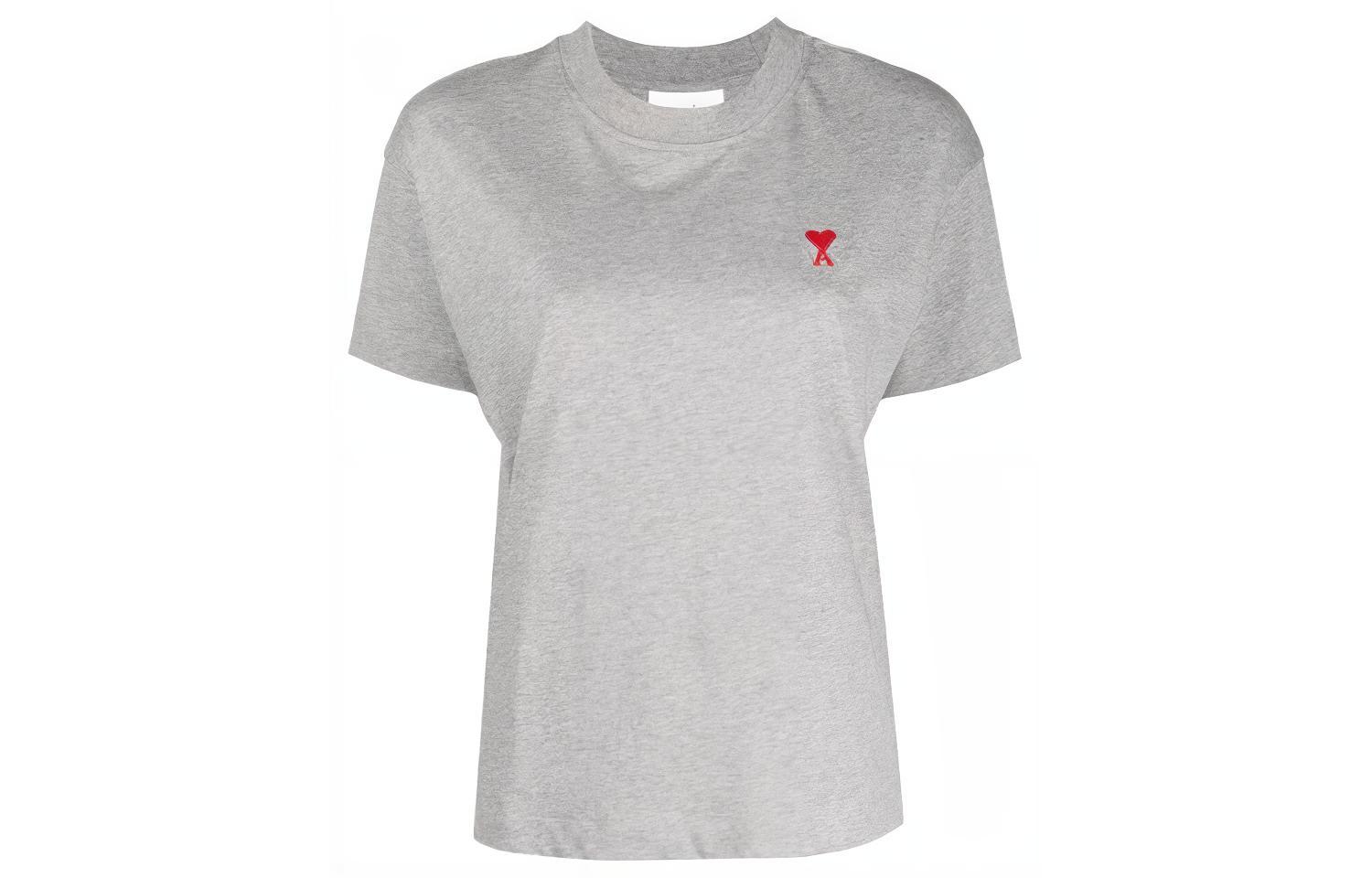 

Футболка с рукавом дроп-шоулдер женская серая AMIPARIS, серый