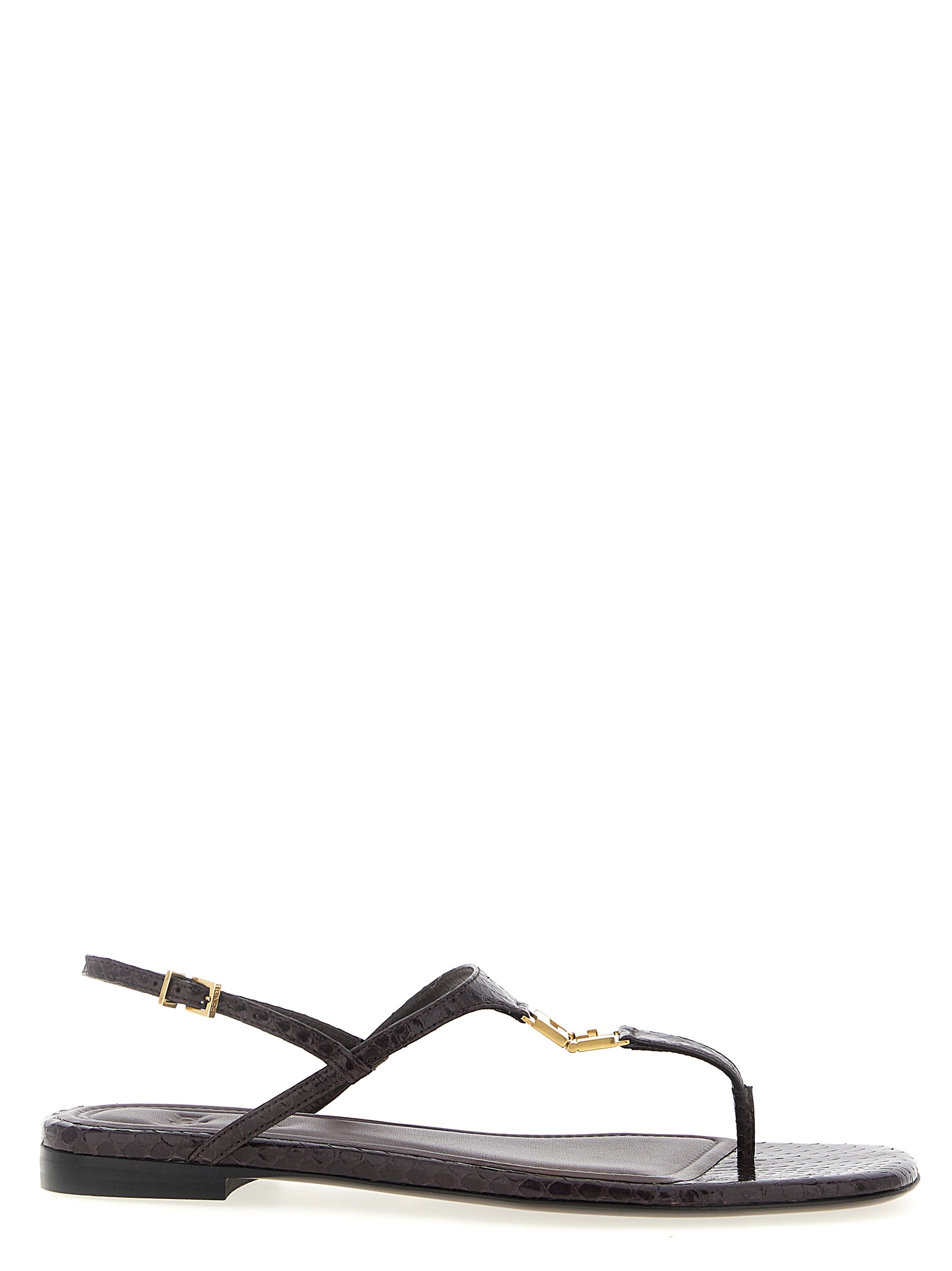 Босоножки 'Fendi FFold' FENDI, фиолетовый