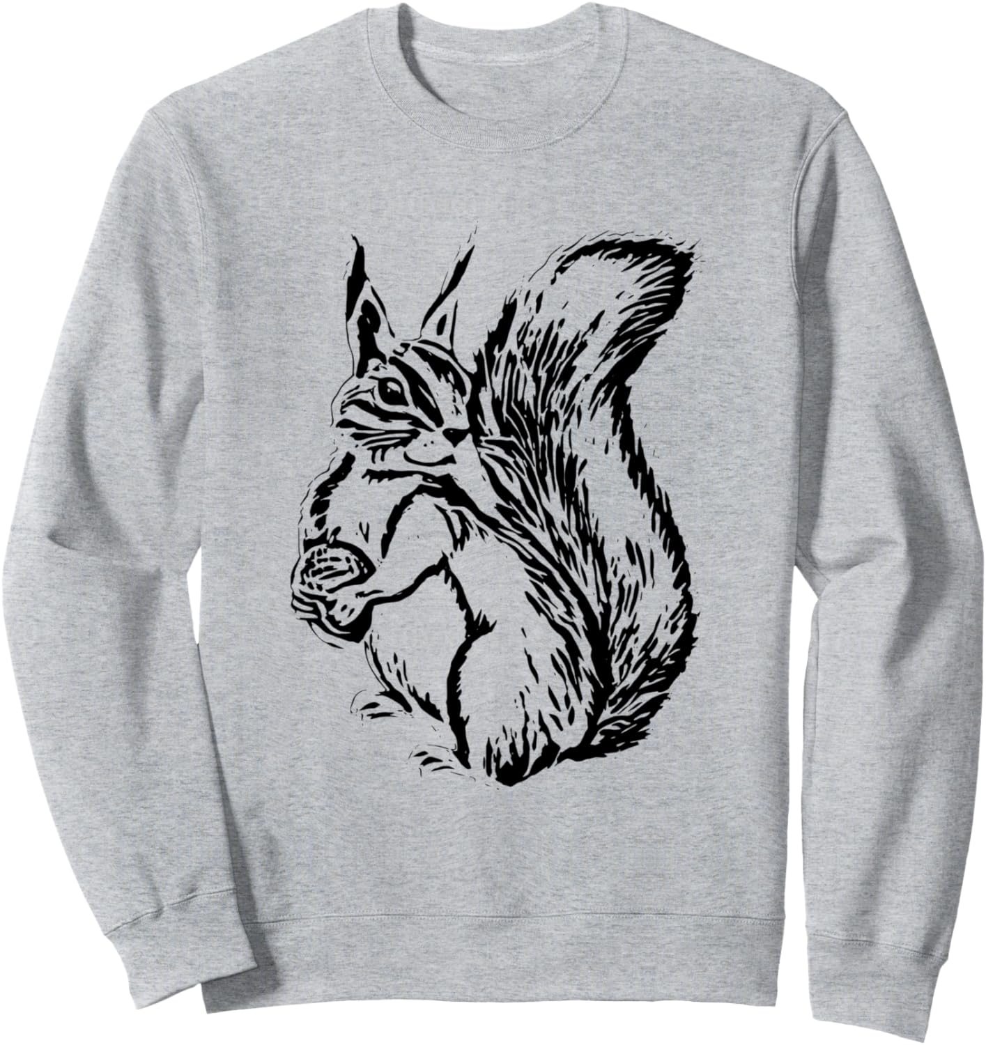 

Толстовка с изображением белки Чан, бурундука и грызуна, красочный дизайн, серая Squirrel - Squirrel Chipmunk Gift Christmas Birthday